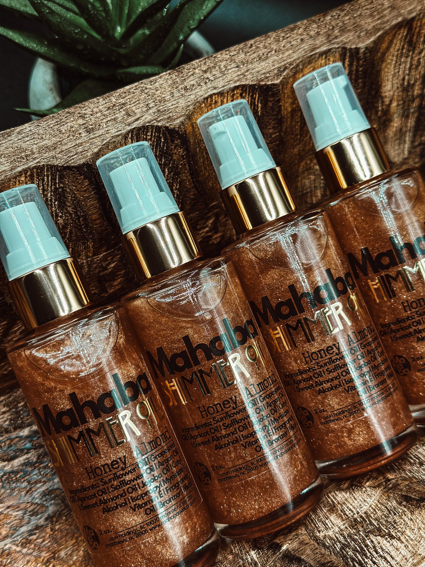 Honey Almond Shimmer Body Oil