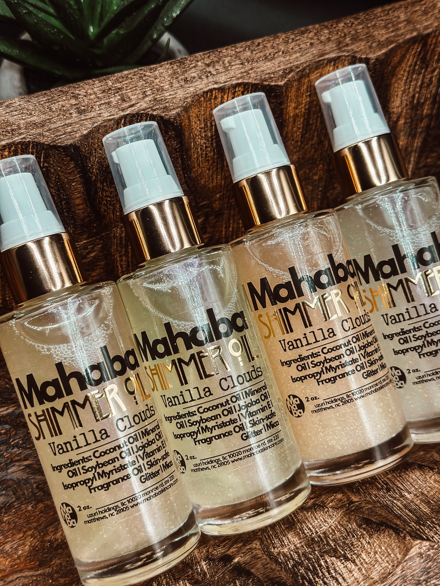 Vanilla Clouds Shimmer Body Oil