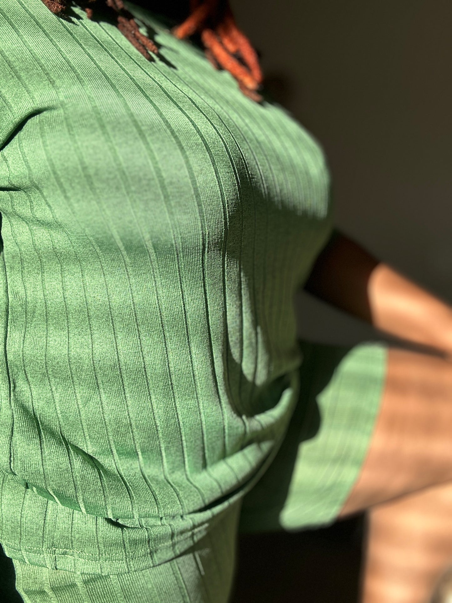 Pine Biker Shorts Set