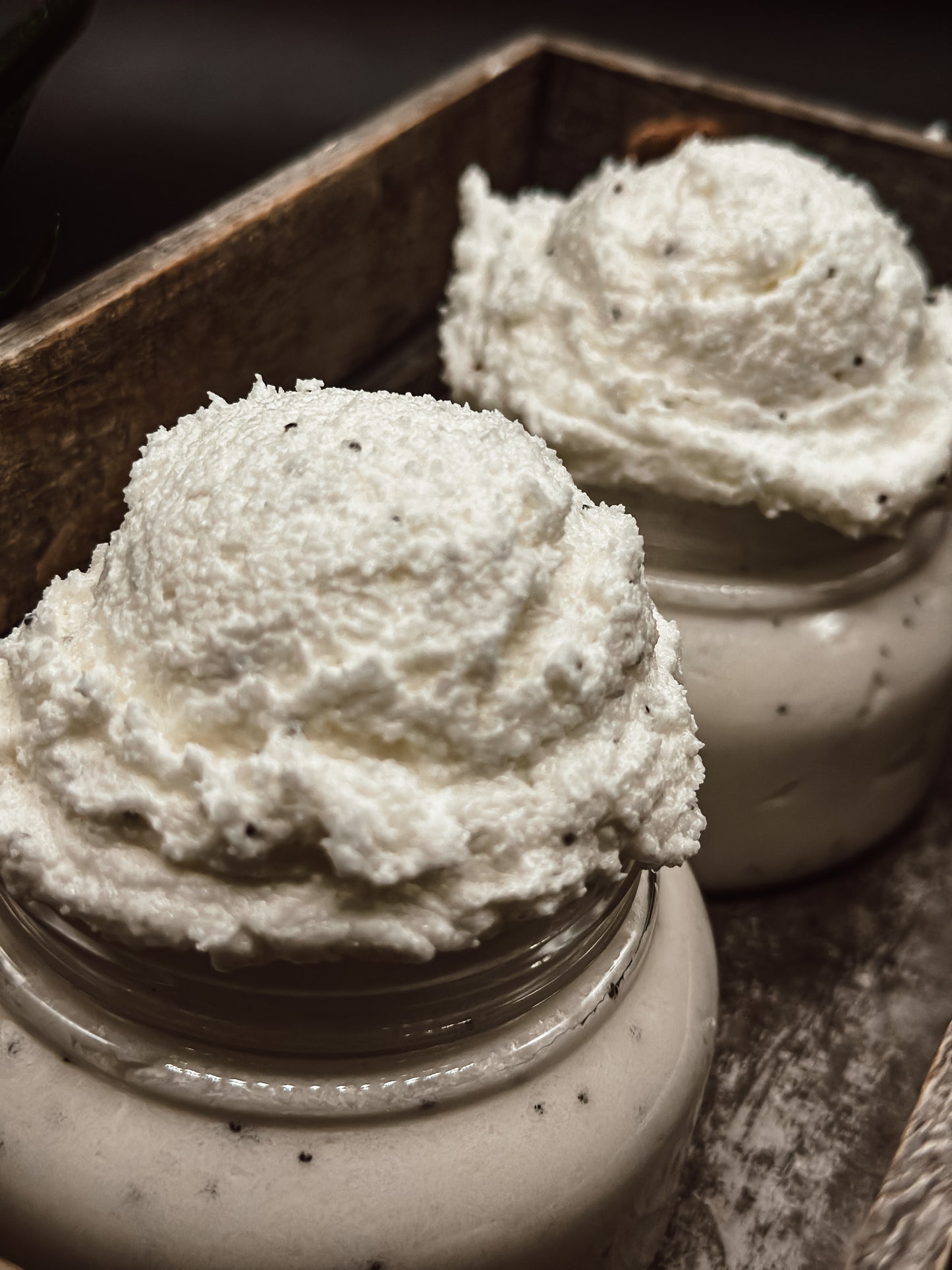 Vanilla Bean Ice Cream Sugar Scrub