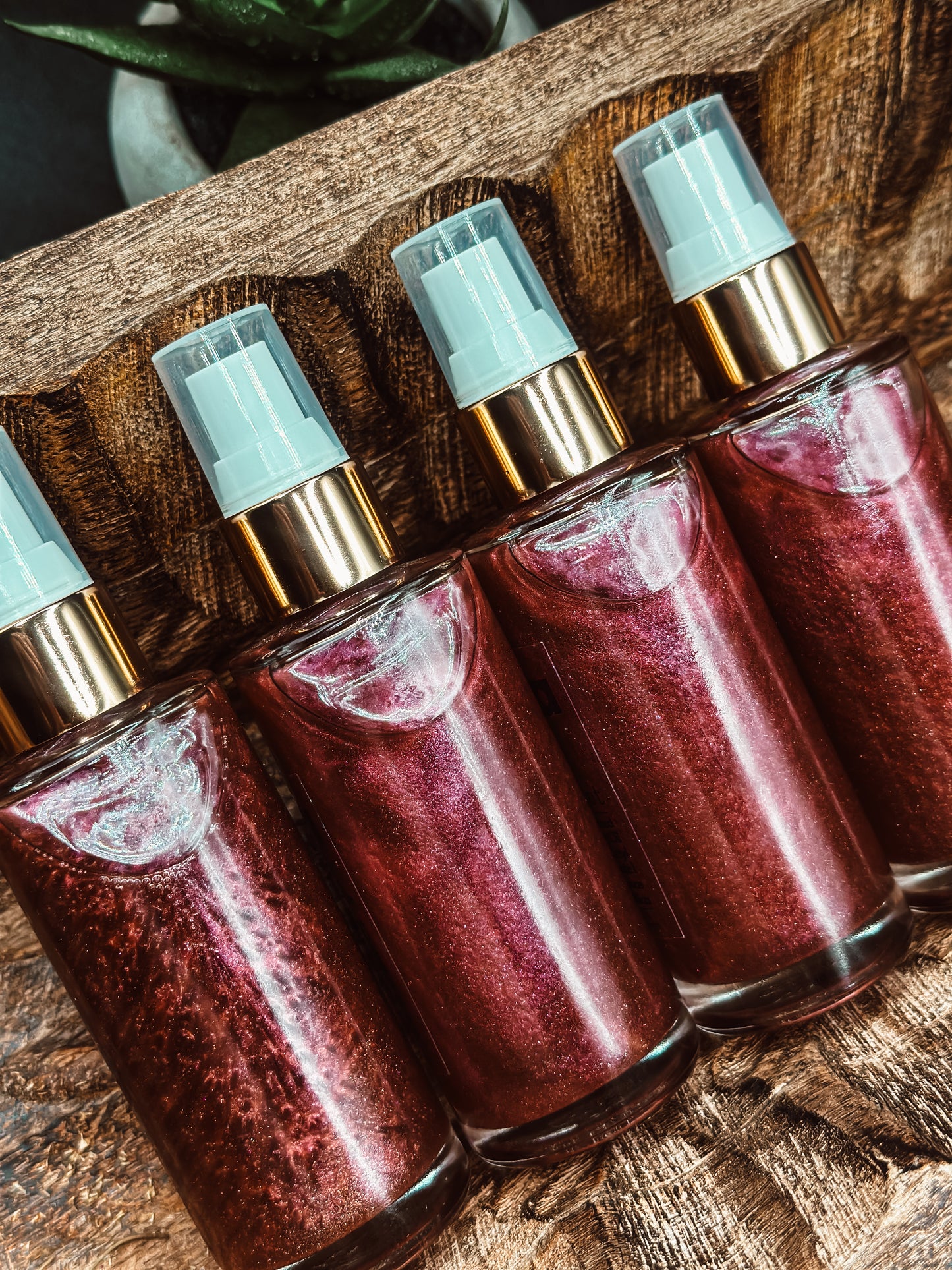 Black Cherry Merlot Shimmer Body Oil