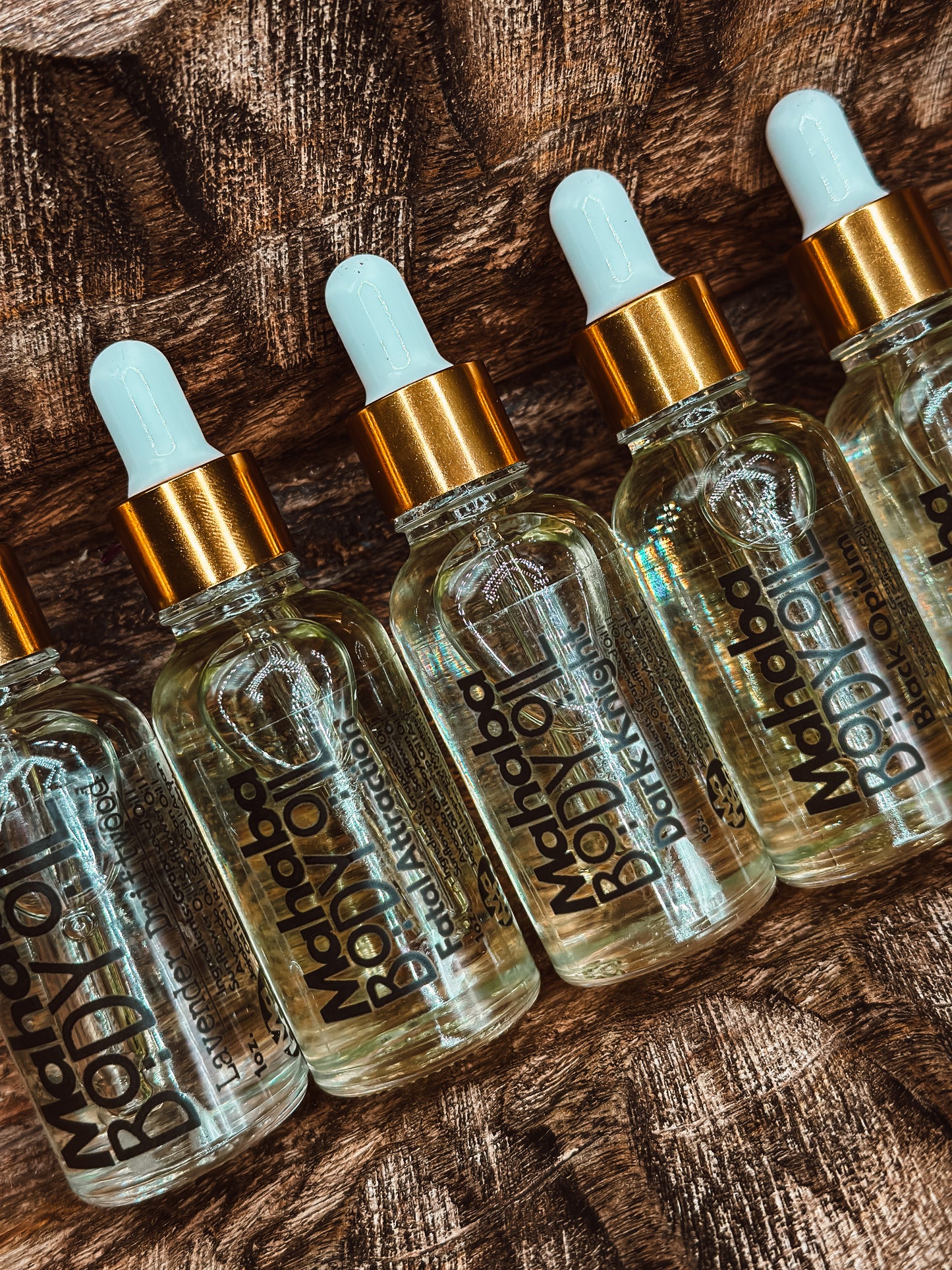 Men's Body Oil Sample Set