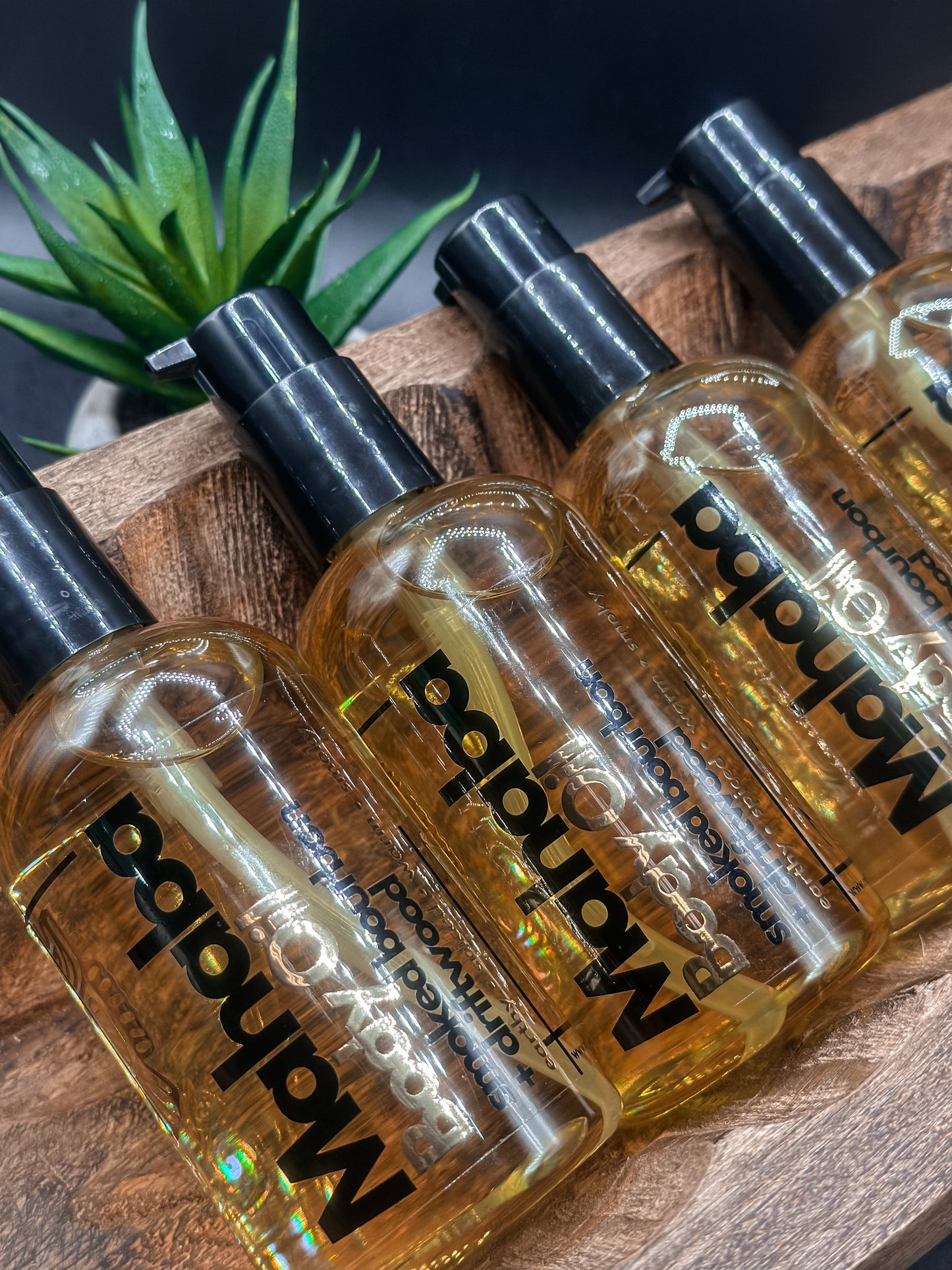 Smoked Bourbon + Driftwood Body Oil