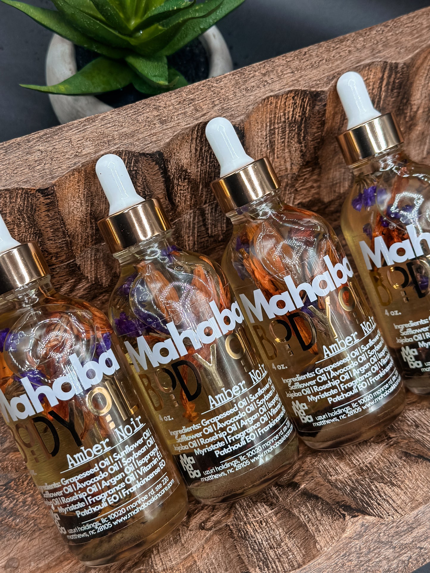 Amber Noir Body Oil