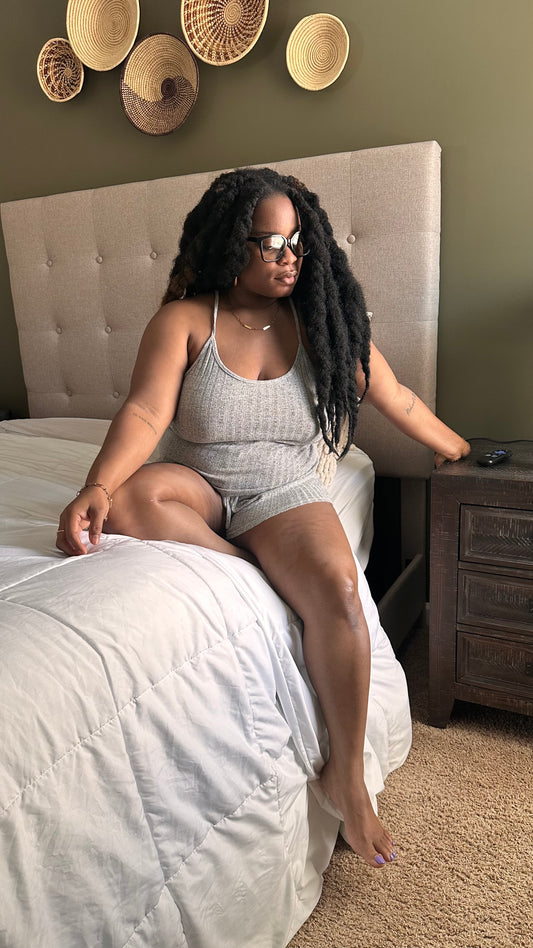 Stone Waffle Lounge Set