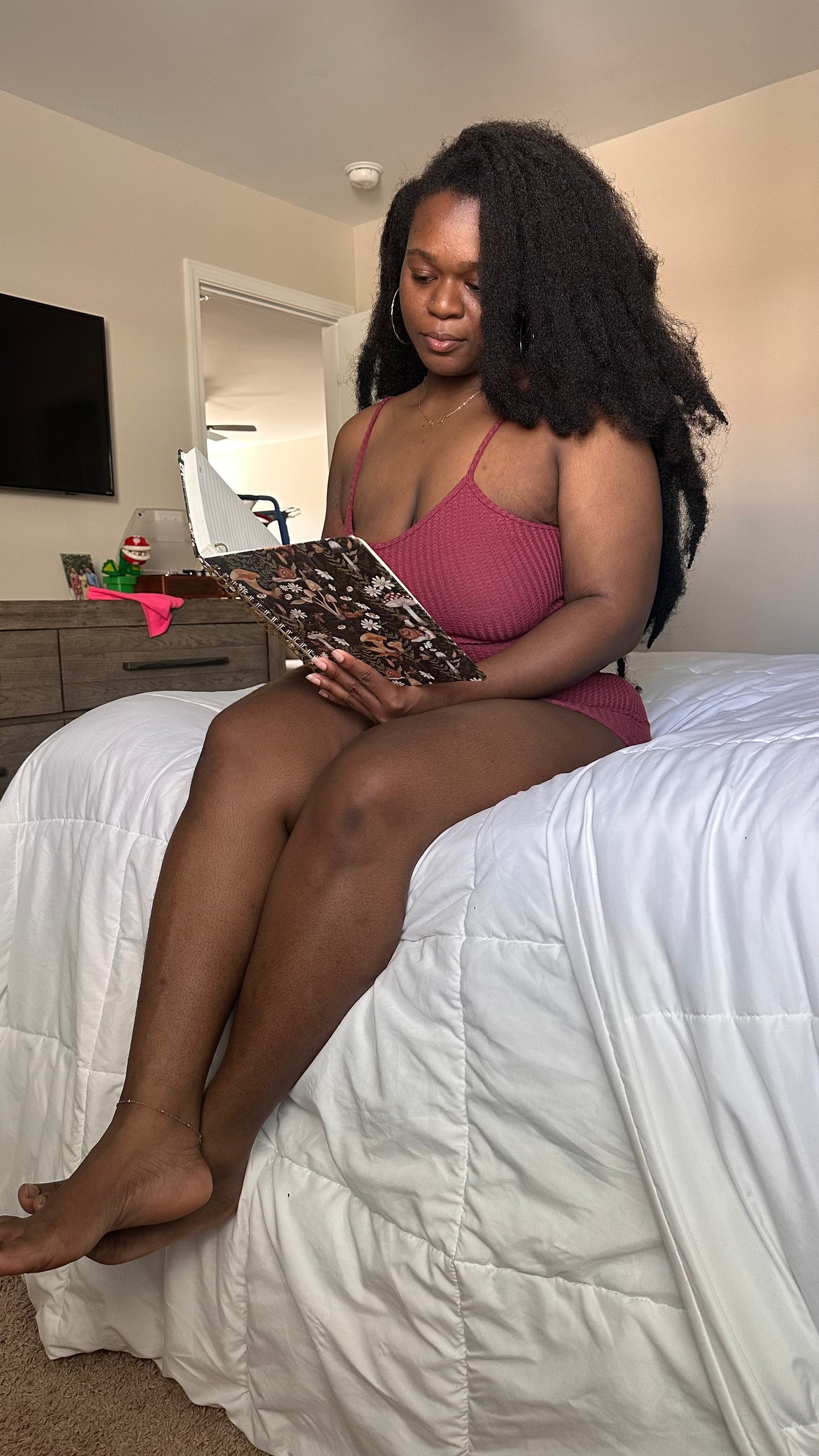 Pomegranate Waffle Lounge Set