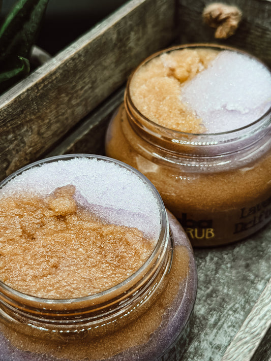 Lavender Driftwood Sugar Scrub