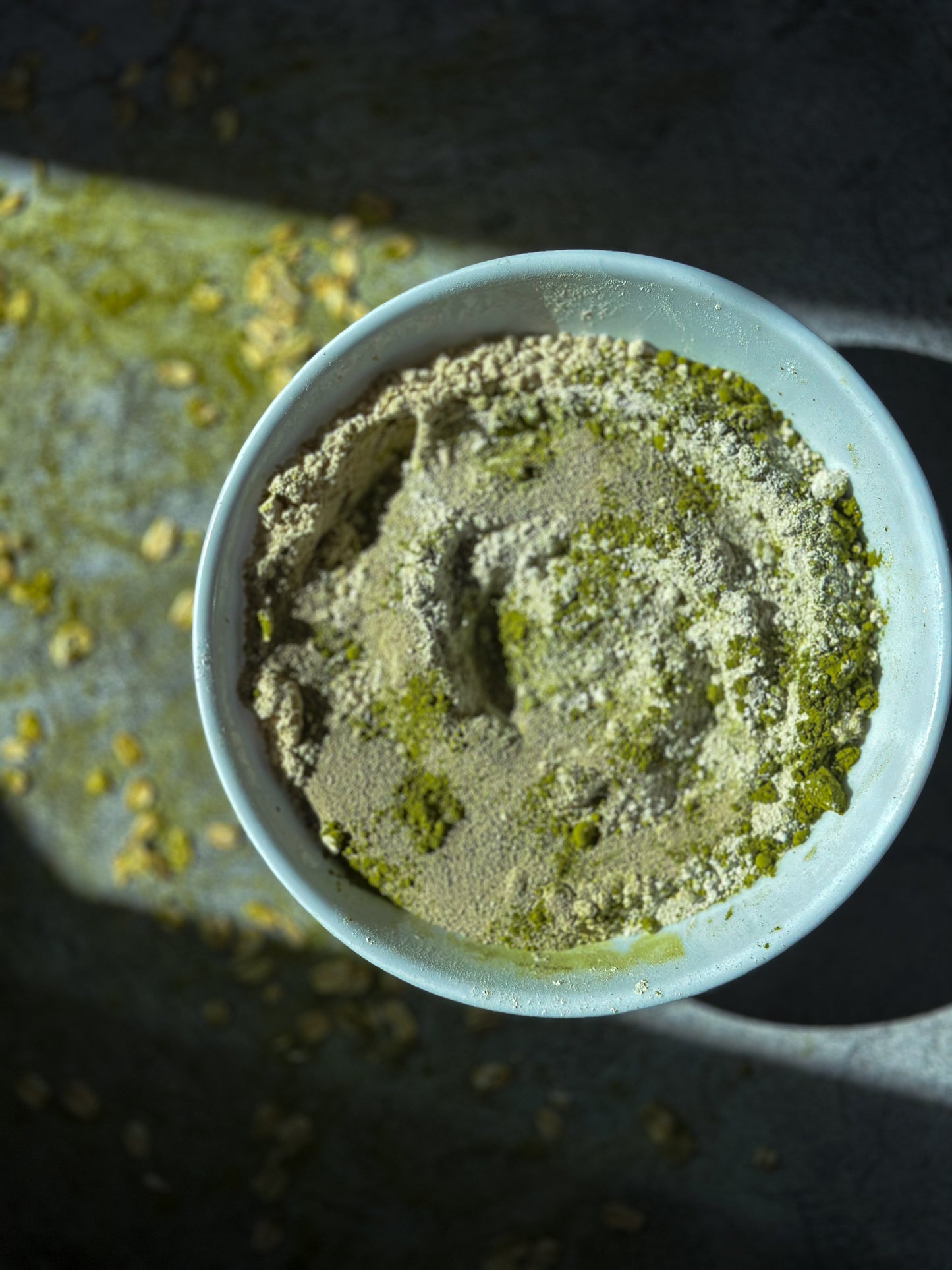 Matcha + Oats Face Mask