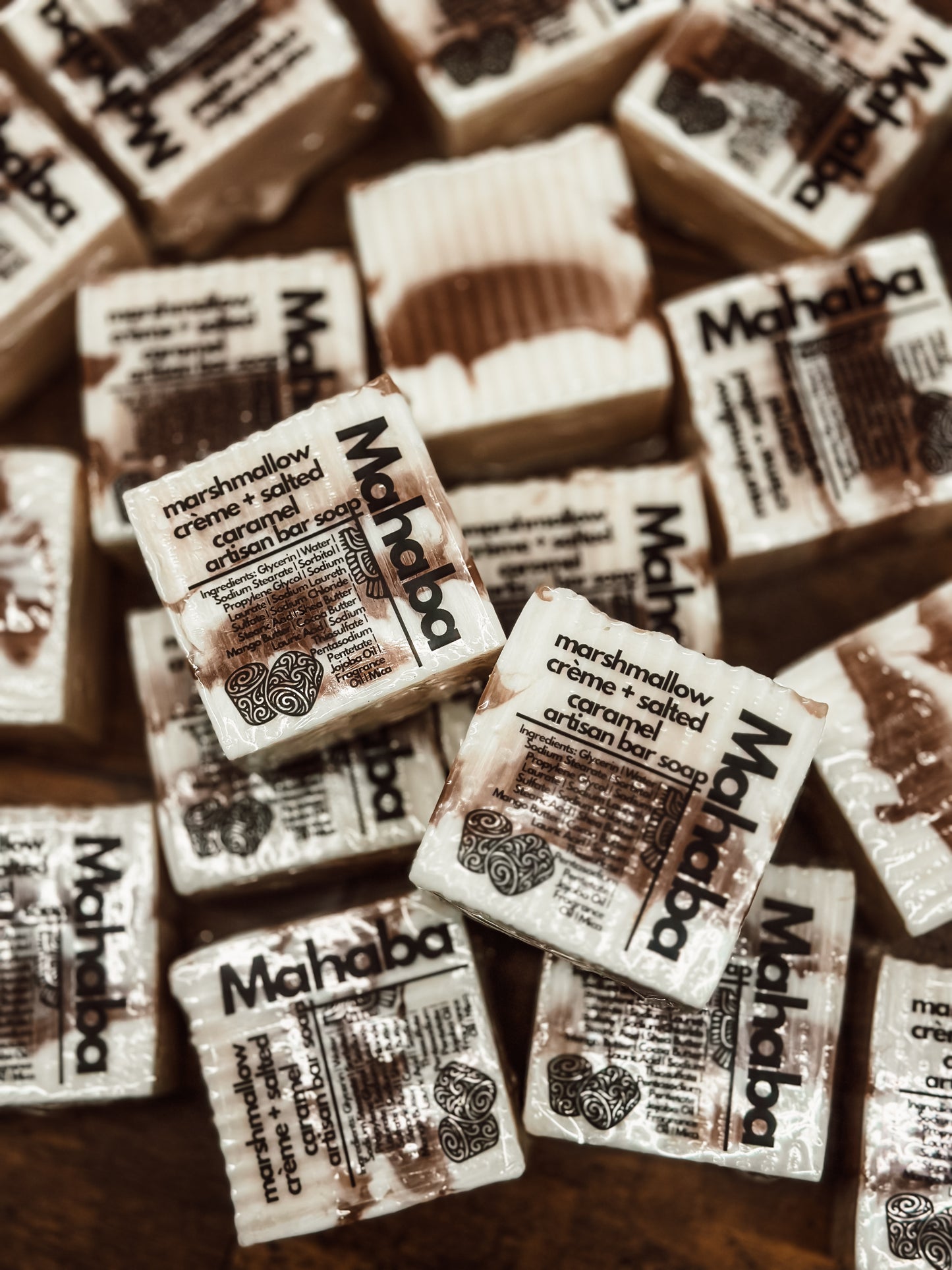 Marshmallow Crème + Salted Caramel Bar